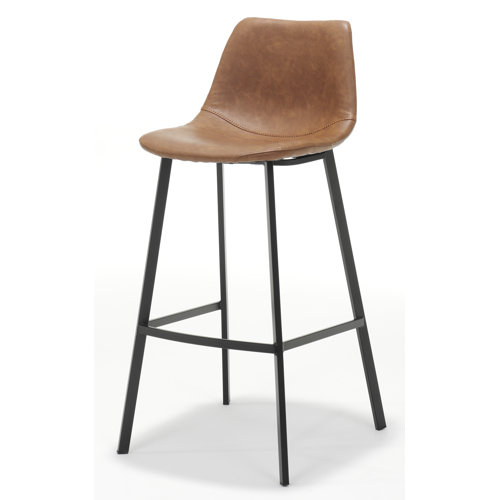 Barstuhl Sanddorn (Set of 2) LoftDesigns Farbe: Cognac Barstuhl Sanddorn (Set of 2) LoftDesigns Farbe: Cognac